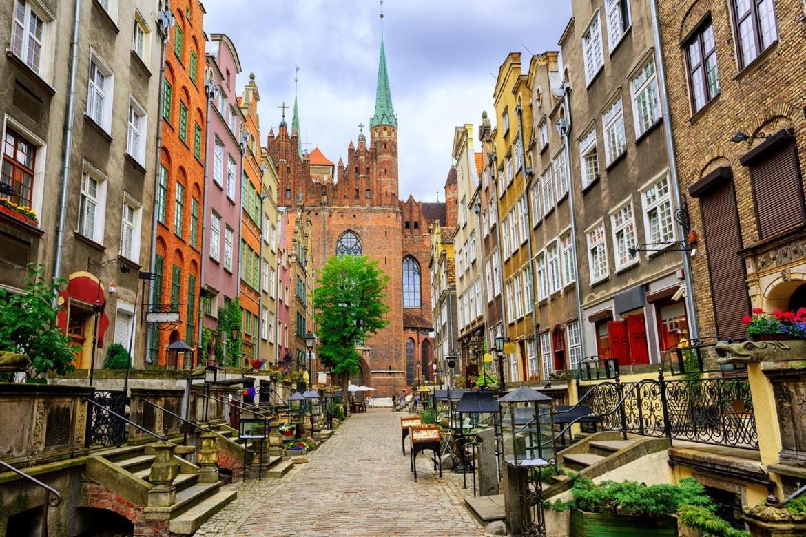 Swish Apartment -10 Min To Old Town Gdansk,Pkp & Shopping Mall Екстериор снимка